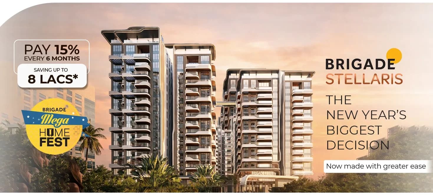 Brigade Stellaris luxury apartments in Velachery, Chennai Bangalore with price and floor plan