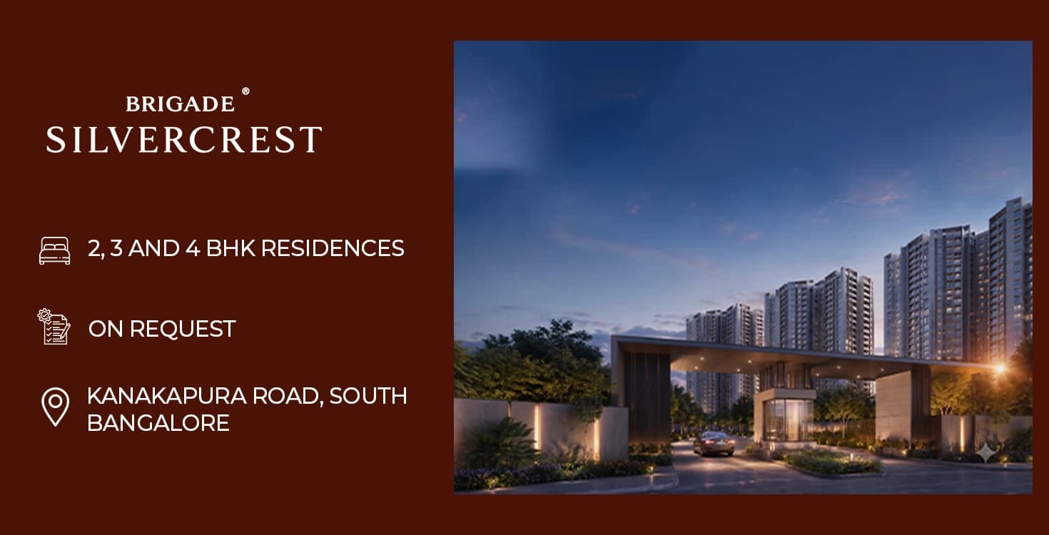 Brigade Silvercrest luxury apartments in Kanakapura Road, South Bangalore